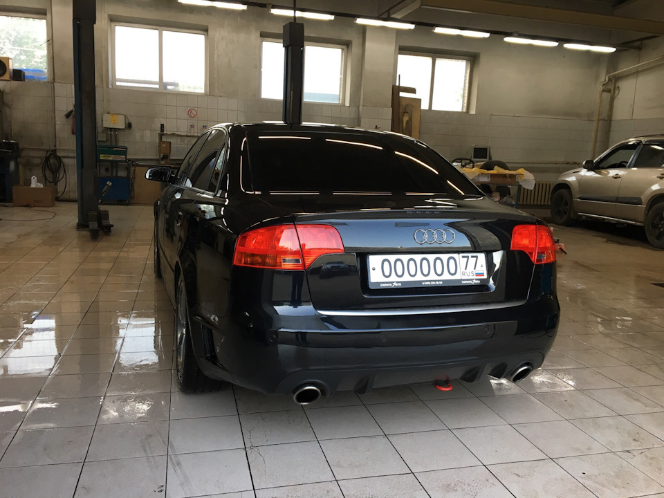 Полировка audi a4 b8