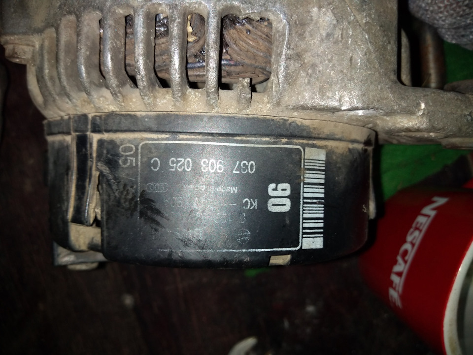 Генератор замена — Skoda Octavia A4 Mk1, 1,8 л, 1998 года | электроника ...