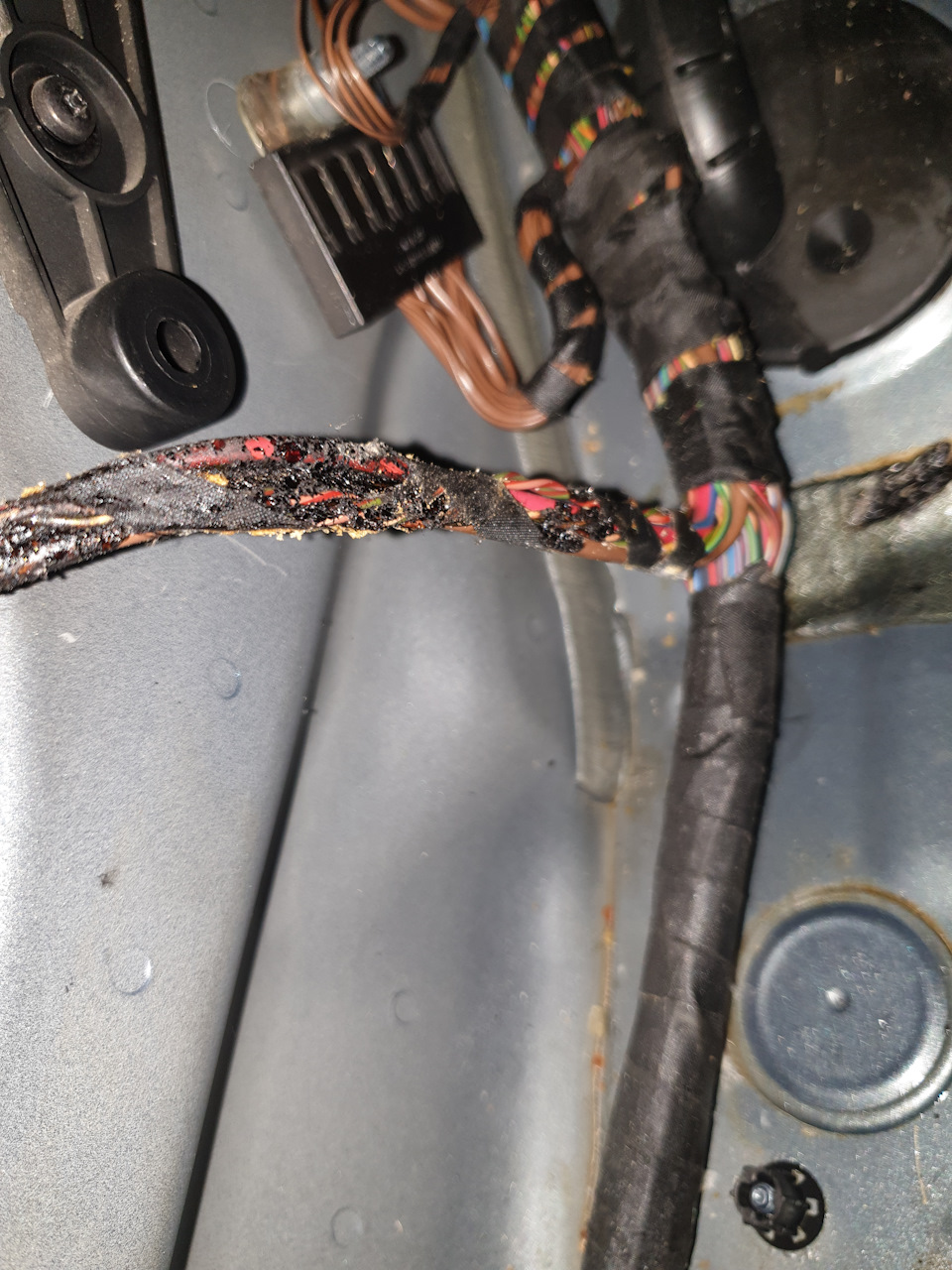 срабатывание штатной сигнализации при заводке двигателя — BMW 5 series ...