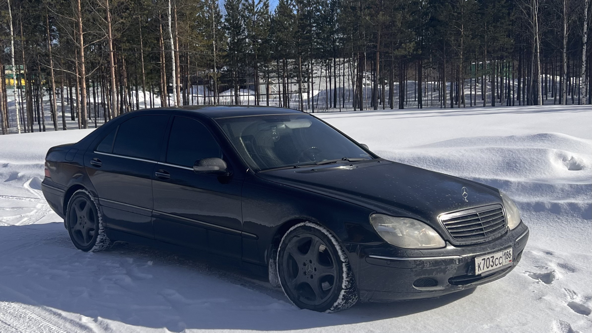 Mercedes-Benz S-Class (W220) 5.0 бензиновый 2000 | Танк на DRIVE2