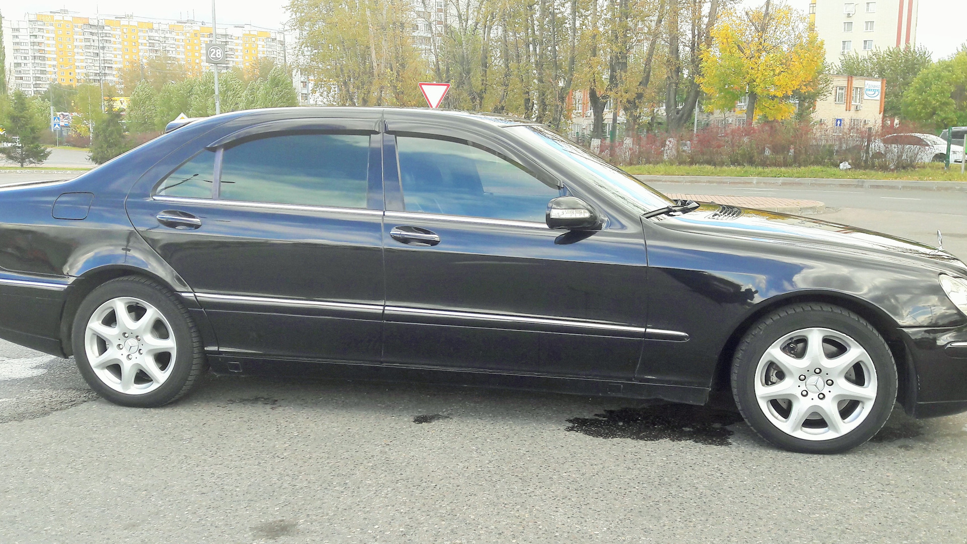 Mercedes-Benz S-Class (W220) 5.0 бензиновый 2004 | BlackShadow на DRIVE2