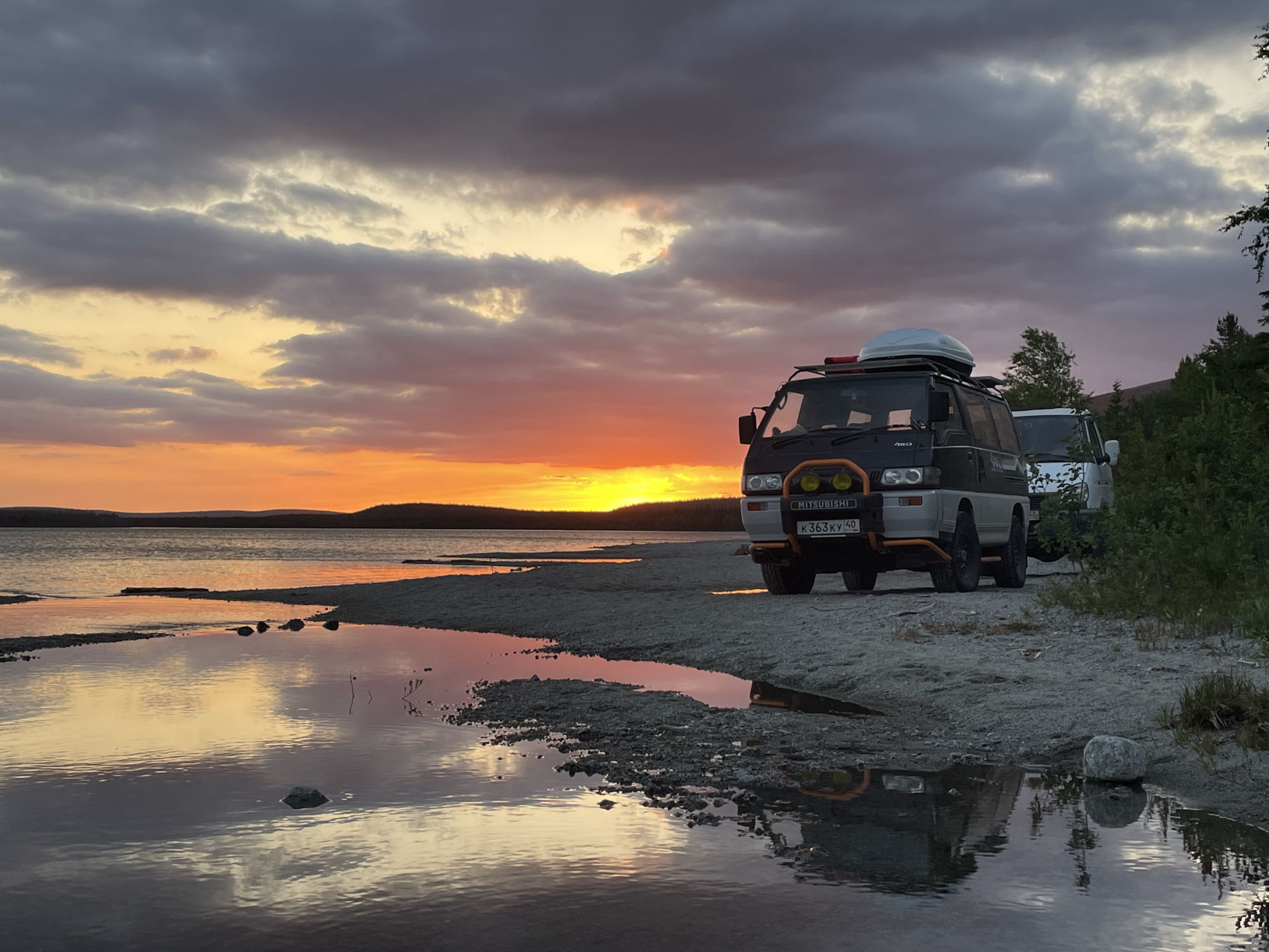 Испытание Кольским полуостровом. В самое сердце. — Mitsubishi Delica  (P35W), 2,5 л, 1991 года | путешествие | DRIVE2