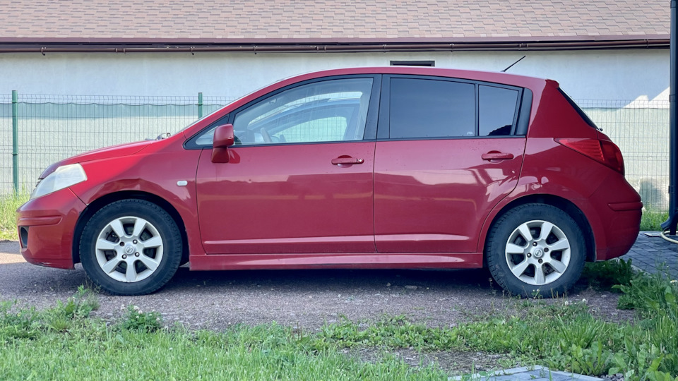 Nissan Tiida Красная Панда 🐼