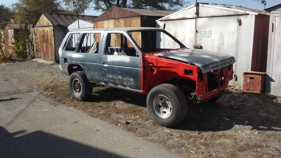 Подкрылки от патриота на Террано? — Nissan Terrano I, 2,4 л, 1988 года ...