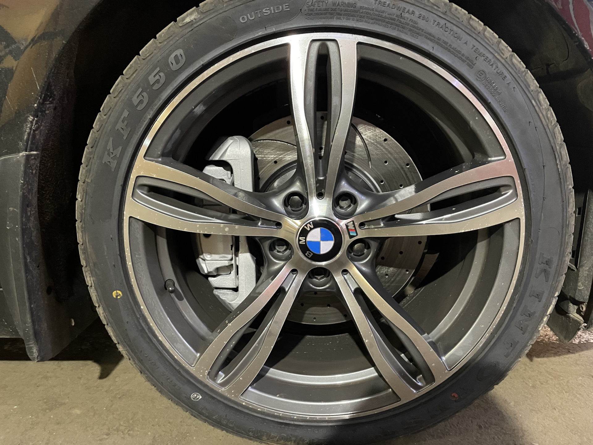 Тормозные диски — BMW 5 series (F10), 3 л, 2014 года | визит на сервис ...