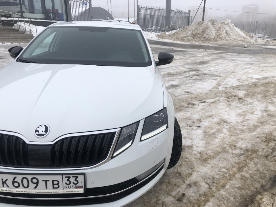 Skoda Octavia Black антихром