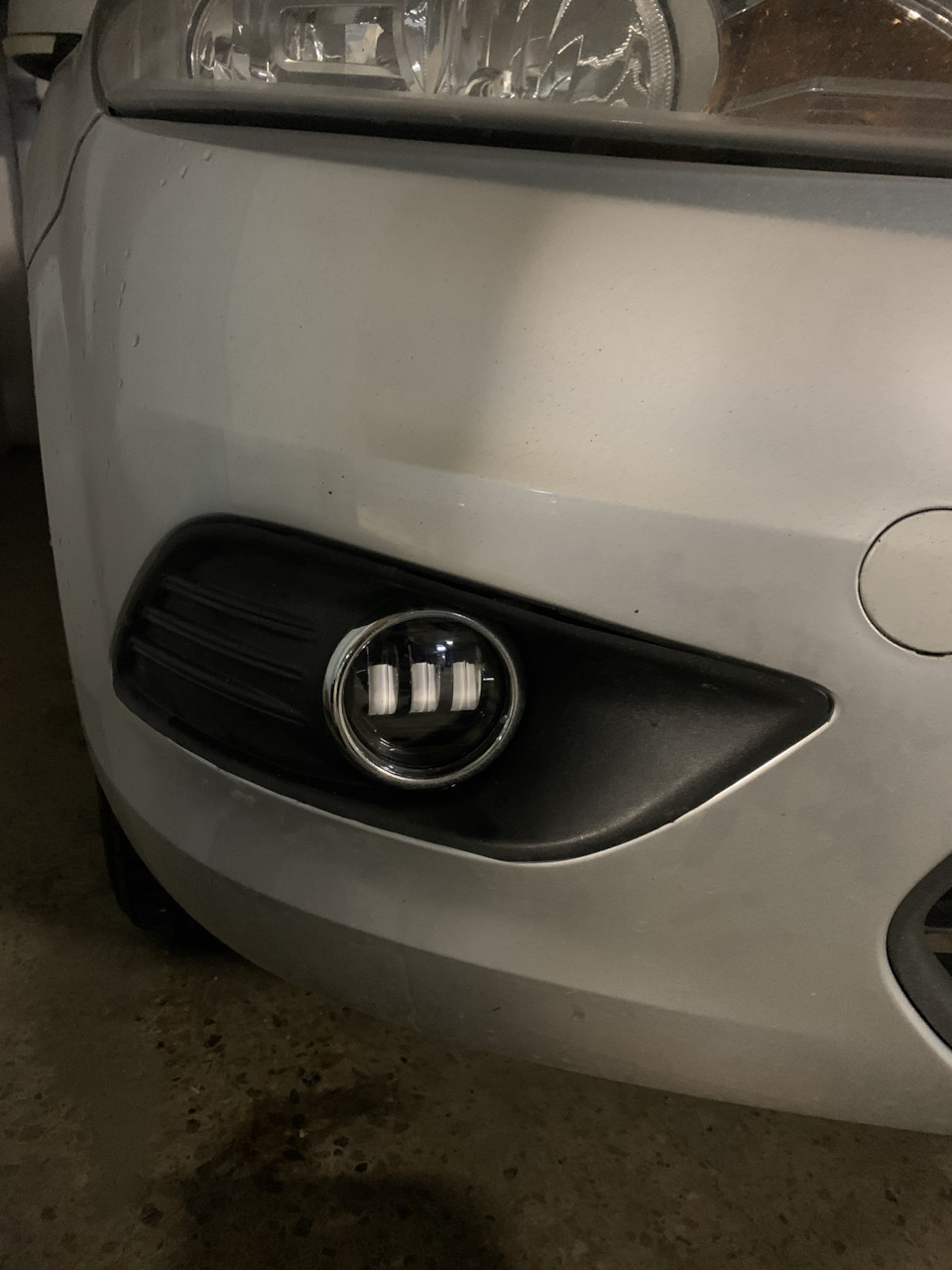 замена противотуманных фар форд фокус 2