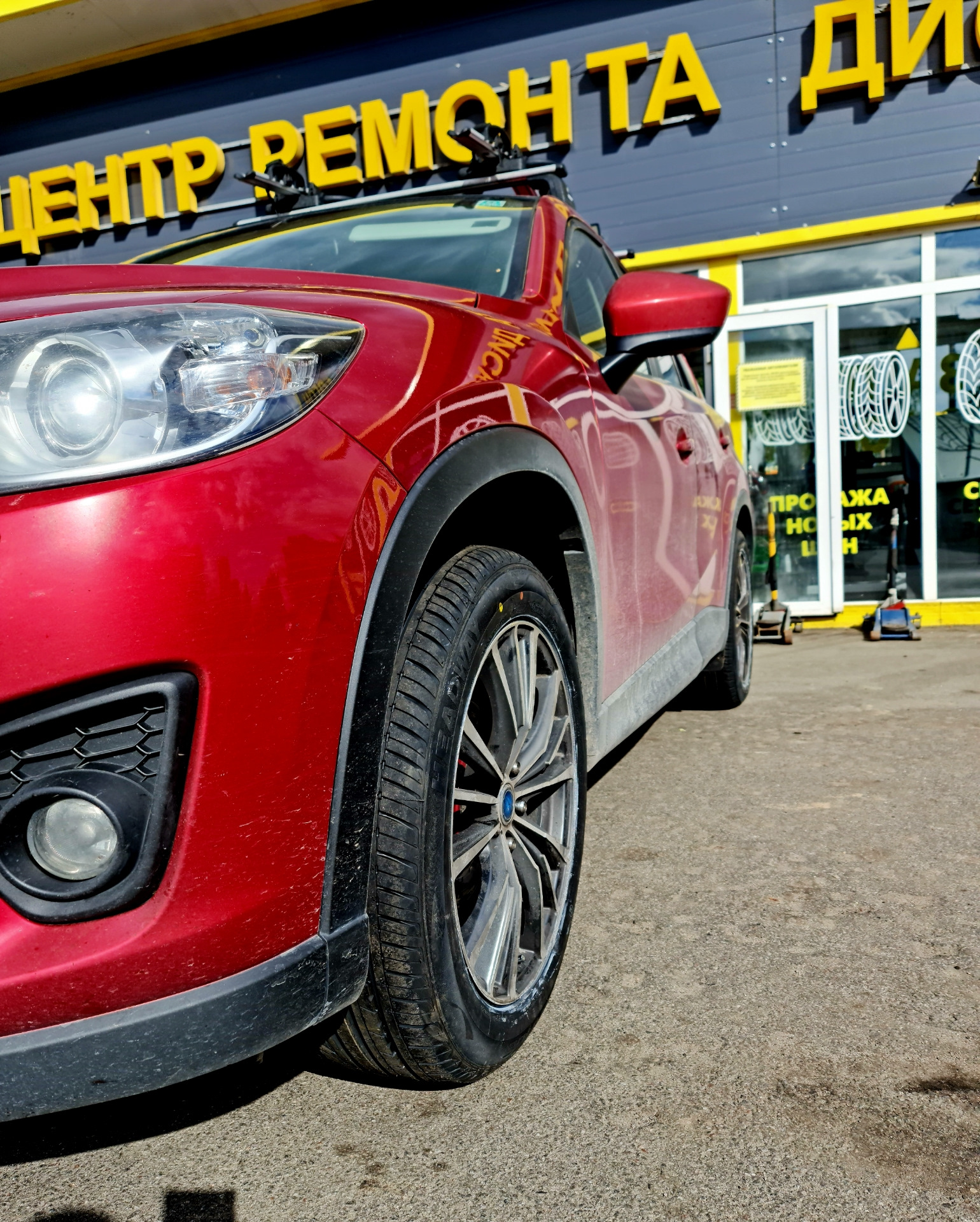 Обновление резины. Лето. Отзыв — Mazda CX-5 (1G), 2,5 л, 2014 года ...