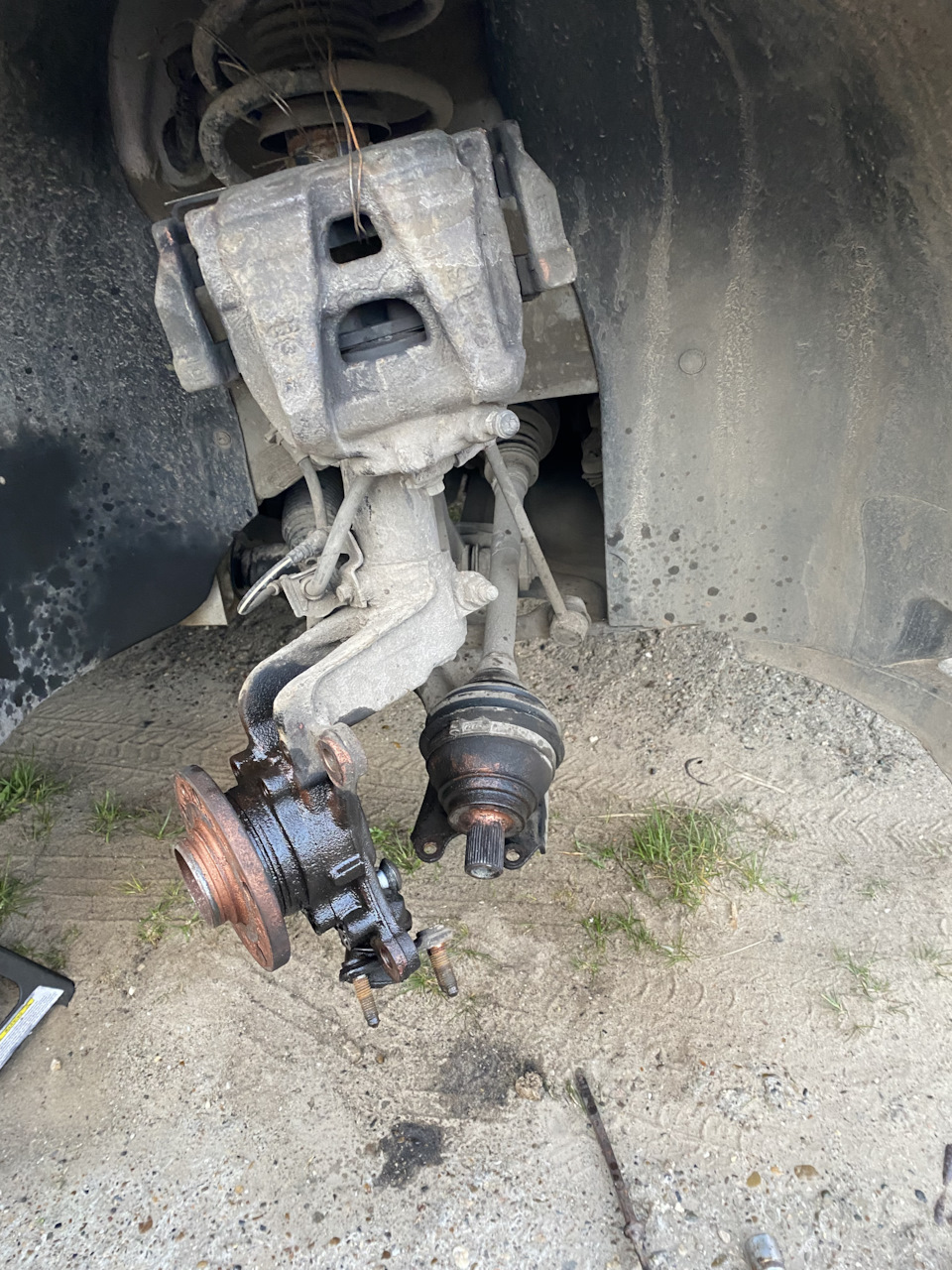 Процесс идет — Volkswagen Tiguan (1G)