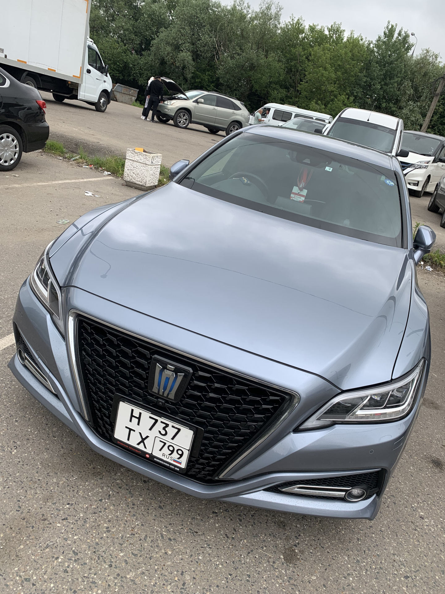 Бронирование оптики — Toyota Crown (S220), 3,5 л, 2019 года | стайлинг |  DRIVE2