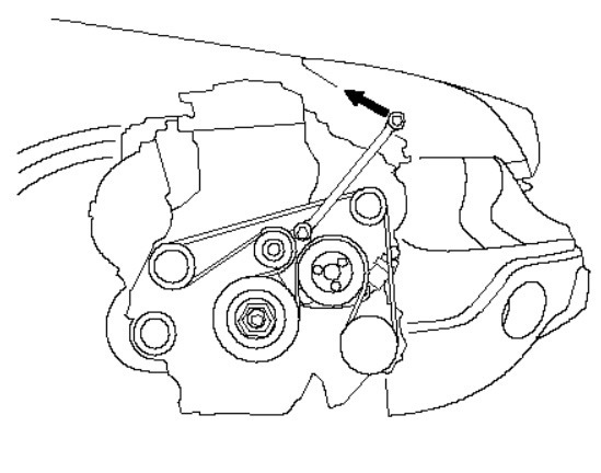 Хонда срв ремень генератора схема