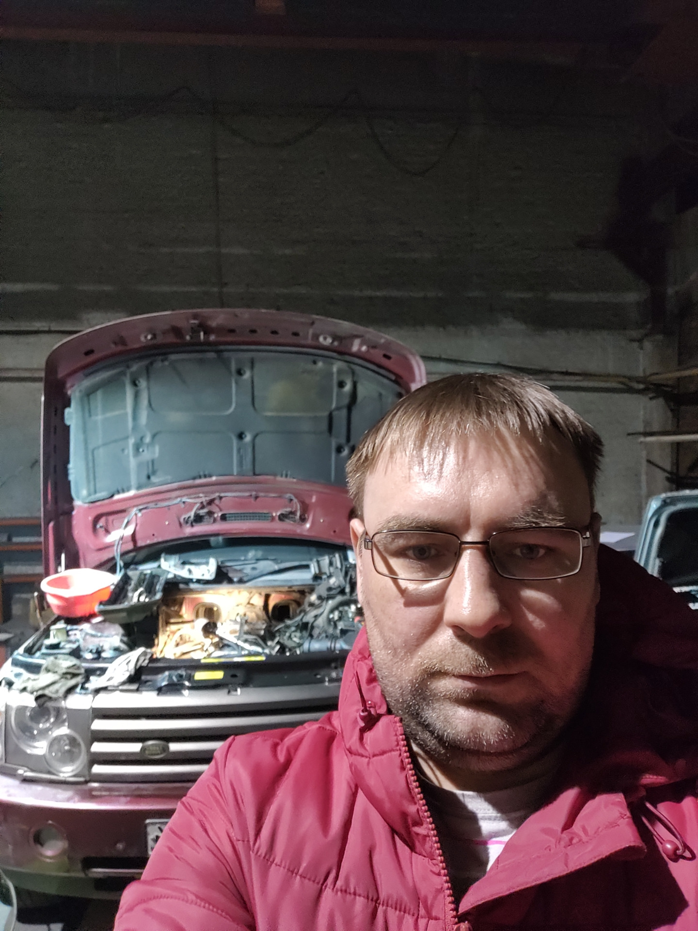 Опять залезли в движку — Land Rover Range Rover (3G), 4,4 л, 2003 года ...