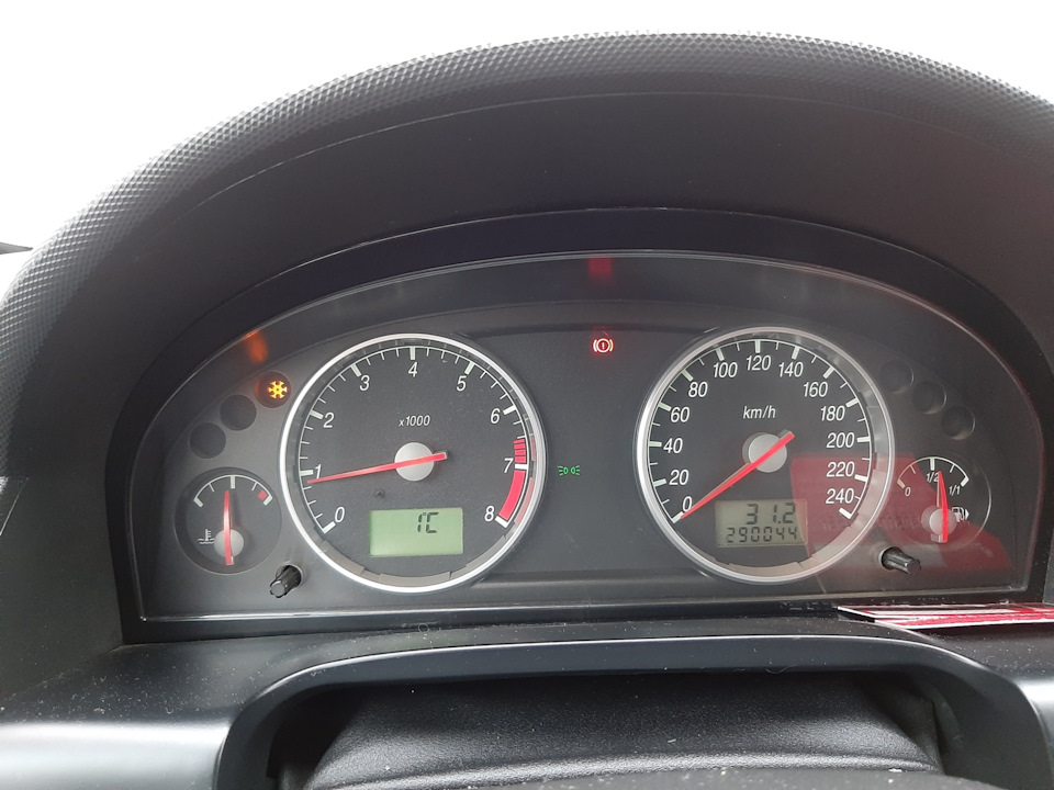 Приборка с БК. Пробег для себя. — Ford Mondeo III, 2 л, 2002 года ...