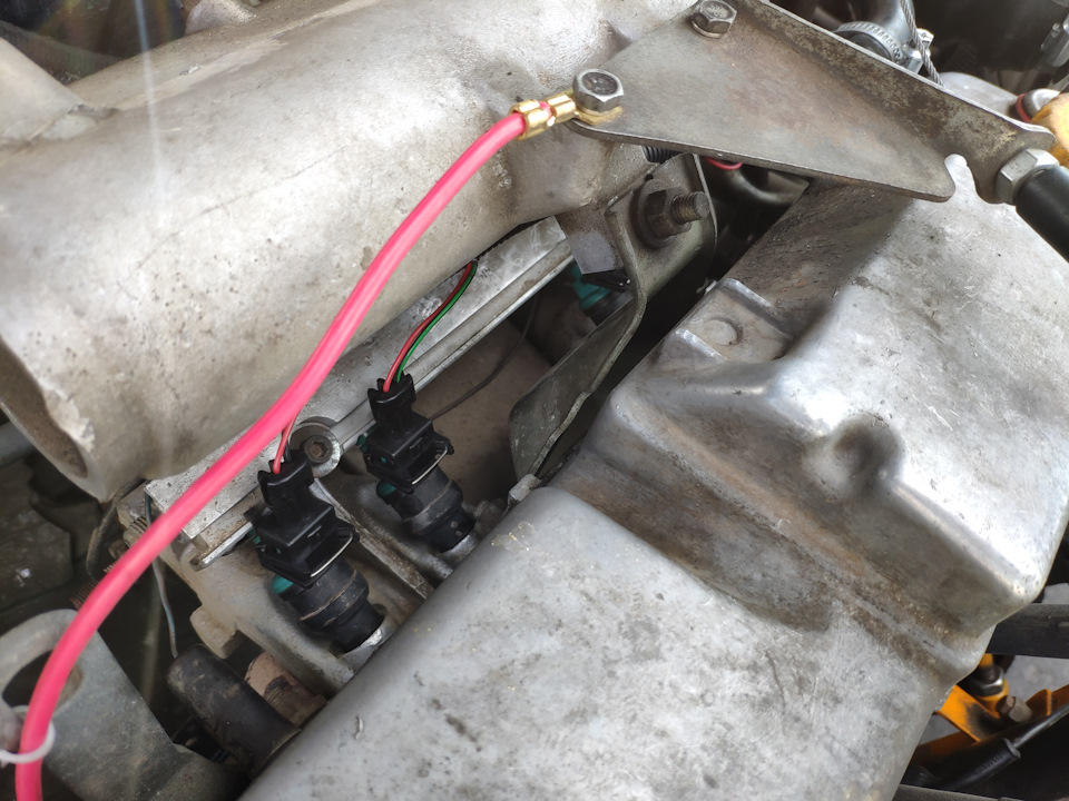 Проводка форсунок, промывка, ДД, защита маховика — Lada 21102, 1,5 л ...