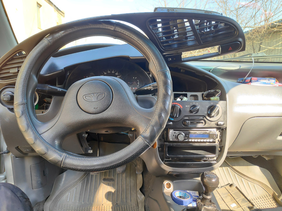 Замена тросика печки! — Daewoo Lanos, 1,5 л, 2006 года | поломка | DRIVE2