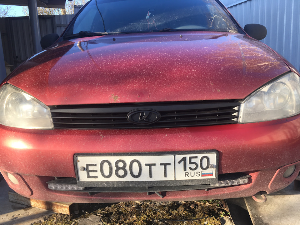 Тонель калины жидкой резиной — Lada Калина универсал, 1,6 л, 2008 года ...