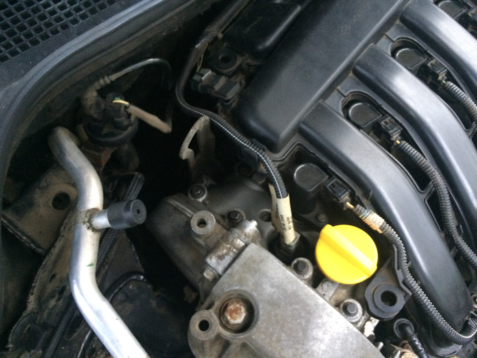 меган 2 опоры двигателя к4м. электромагнитный клапан рено меган 2 1. снимаем двигатель меган 2. двигатель к4м рено меган 2. дополнительная опора двигателя меган 2 1.