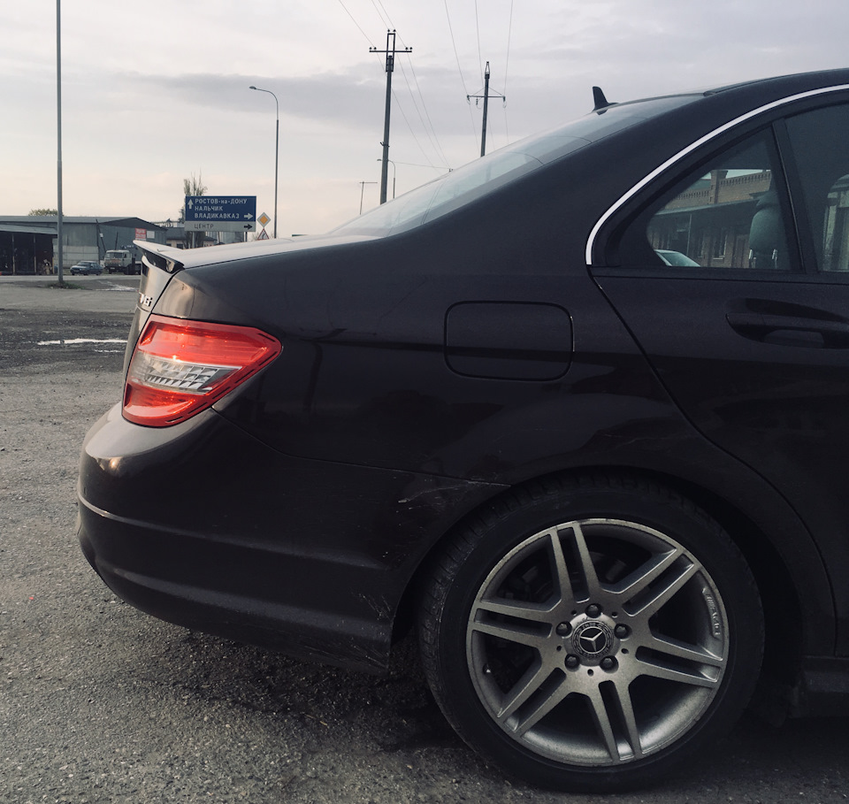 Легкие дополнения — Mercedes-Benz C-class (W204), 1,8 л, 2011 года |  стайлинг | DRIVE2