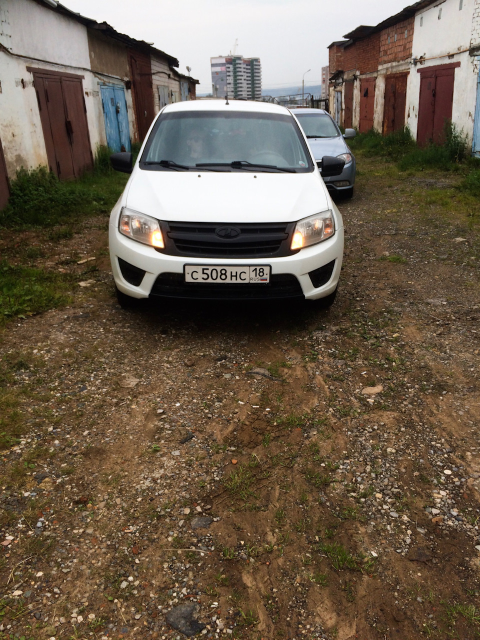 #9. Покраска ладьи и сабли и бампера — LADA Гранта, 1,6 л., 2016 года ...