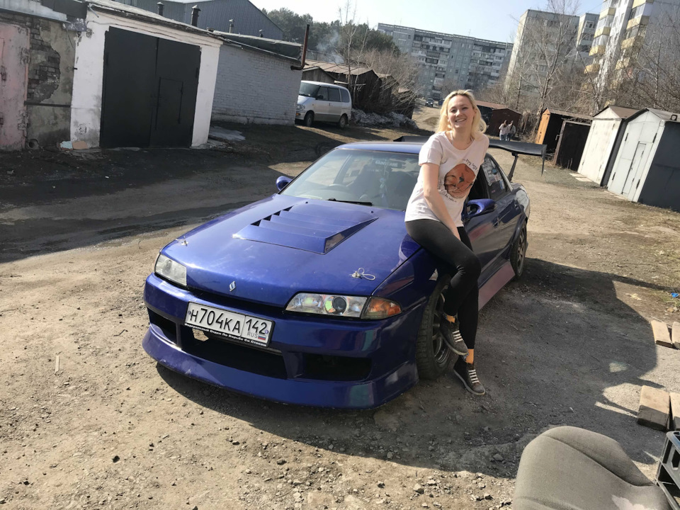 Гаражная туса:) — Nissan Skyline (R32), 2,6 л, 1991 года | встреча | DRIVE2