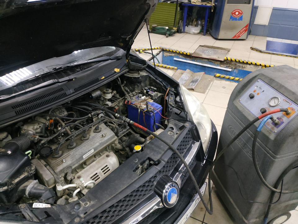 Промывка топливной системы Wynn's — Geely MK, 1,5 л, 2013 года ...