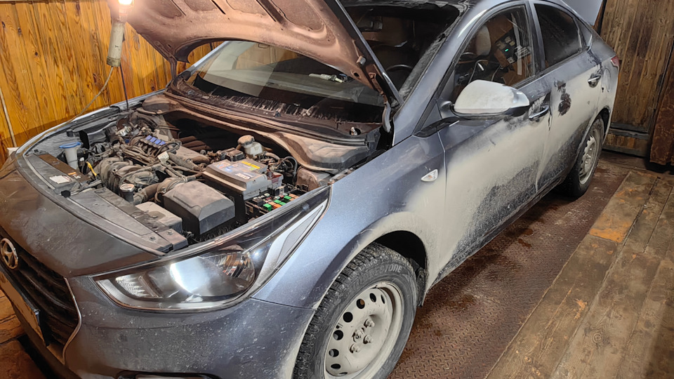Масло жор после удаления катализатора и прошивка — Hyundai Solaris (2G ...