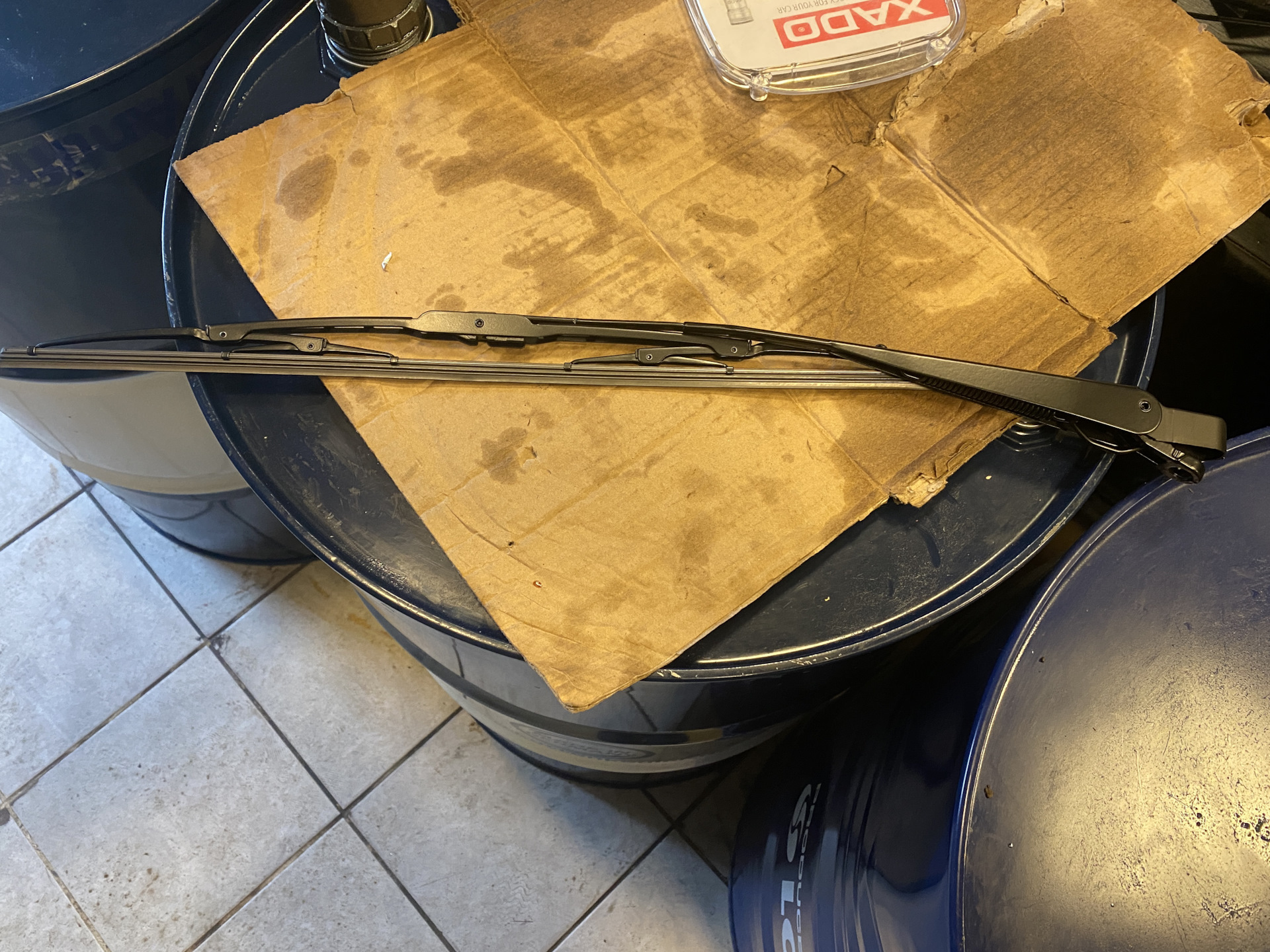 Новый рычаг дворника с щеткой 50см — Lada Ока 11113, 0,7 л, 2004 года ...