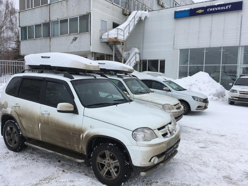 Багажник бокс на ниву Шевроле