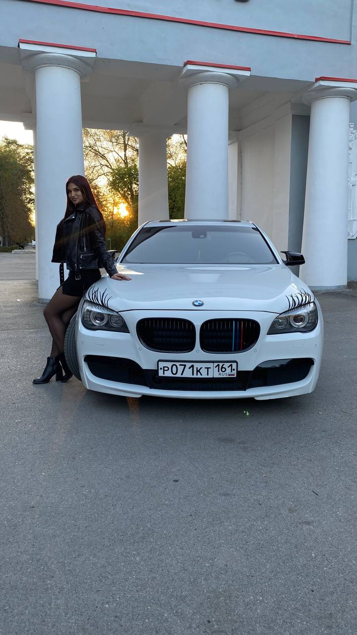 Реснички для фар — BMW 7 series (F01/02), 3 л, 2011 года | аксессуары ...