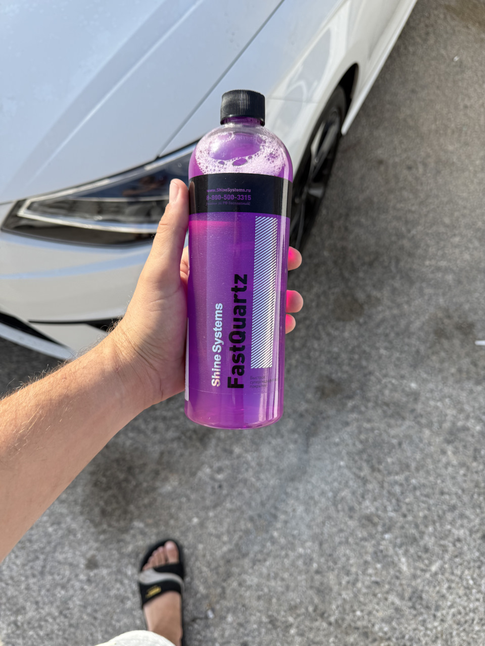 Быстрое супер гидрофобное покрытие — SEAT Ibiza (6F)