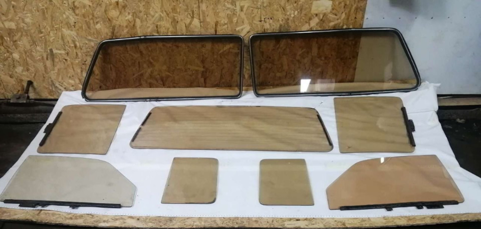 редчайшая опция на 2402 (2412) — тонированные стекла (комплект) — ГАЗ ...