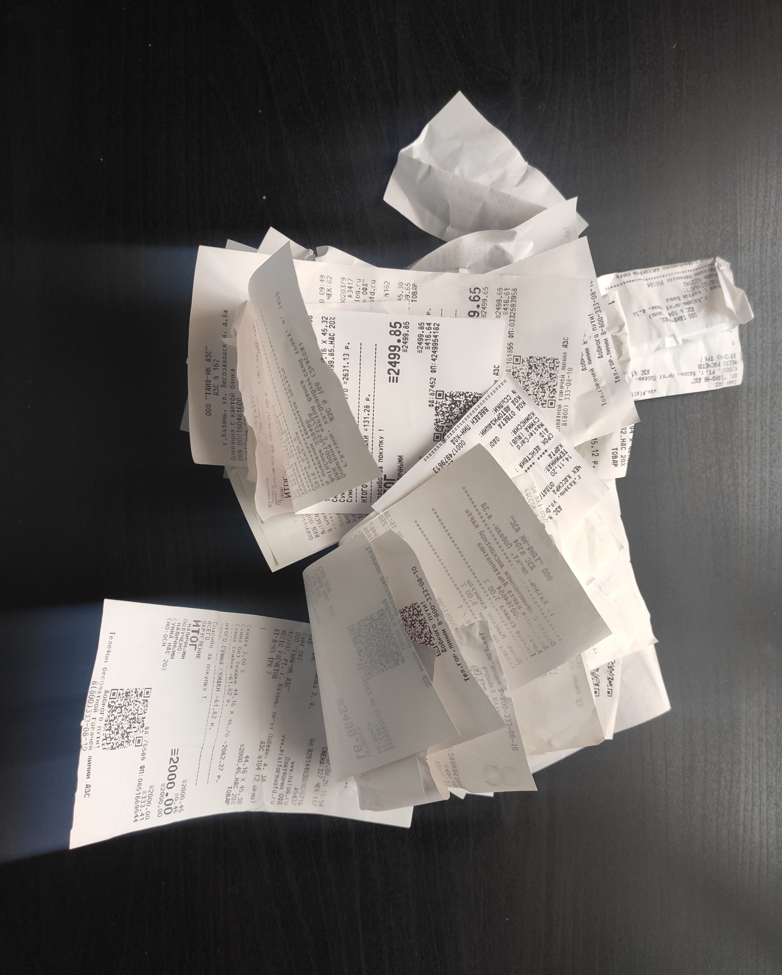 Средний расход топлива за 19 месяцев по чекам — Volkswagen Touareg (1G ...