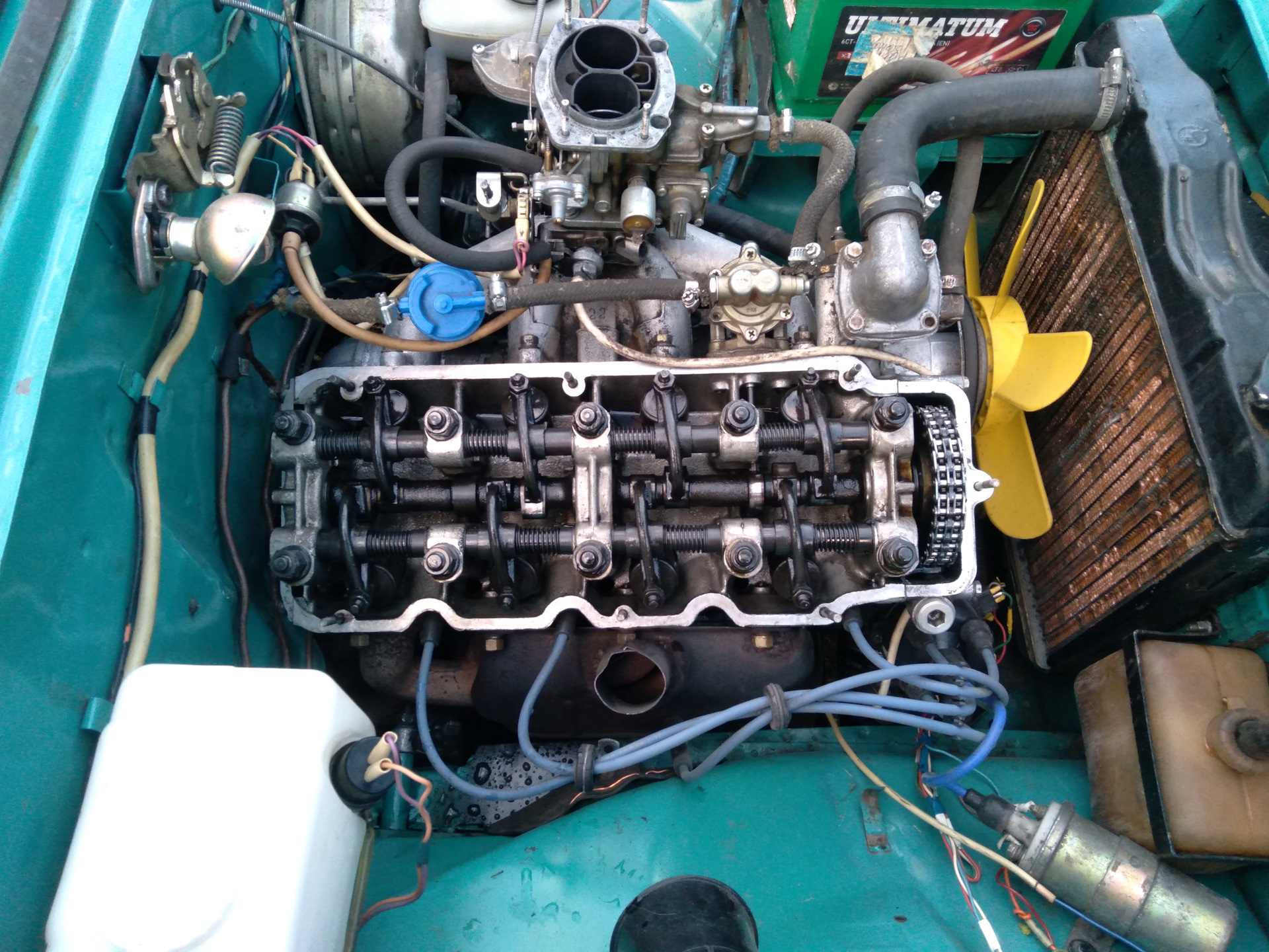 Регулировка клапанов после капиталки. — ИЖ Москвич 412, 1,5 л., 1973 ...