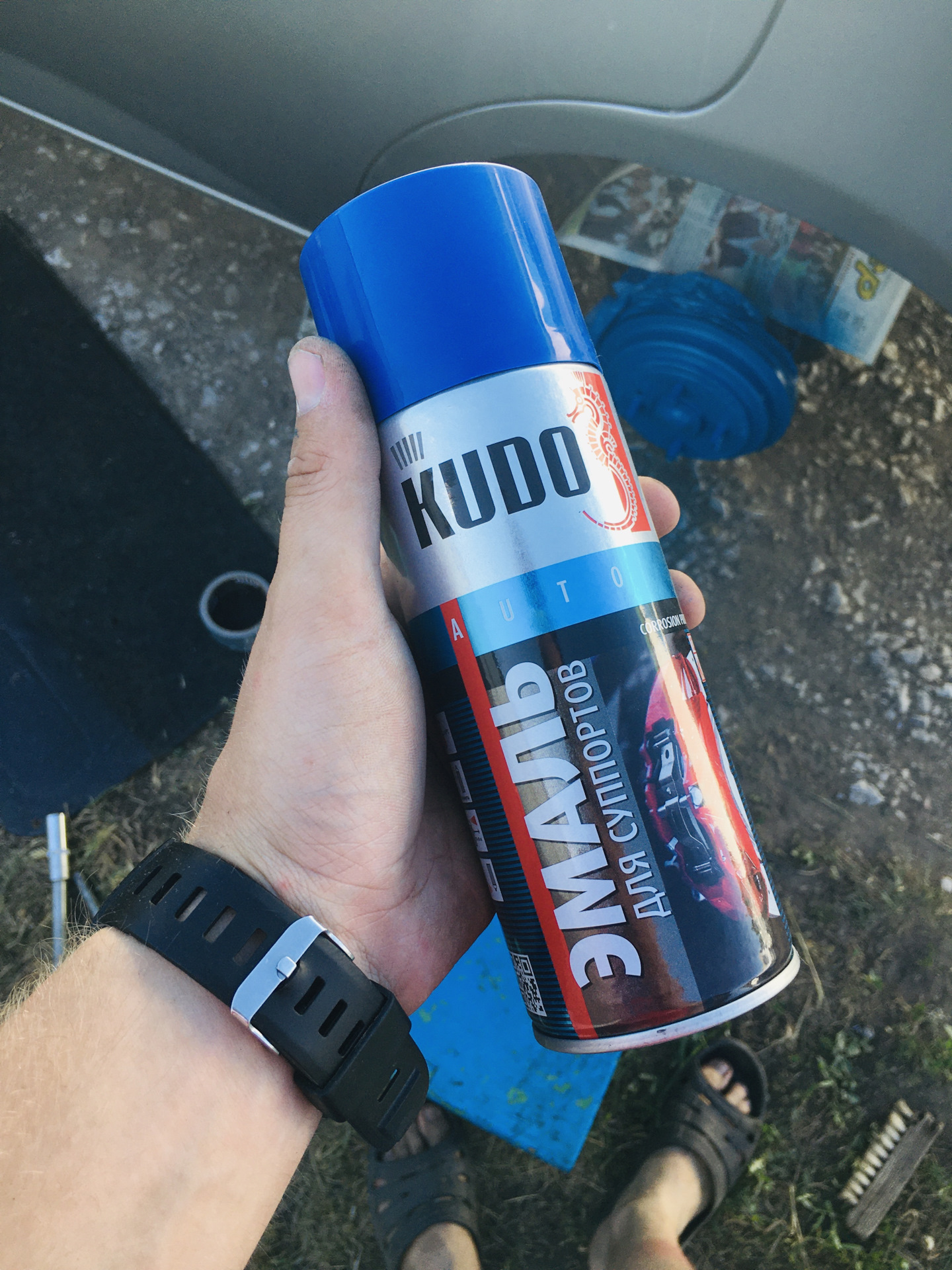 Покраска суппортов.Хонда Фит Ария — Honda Fit Aria, 1,5 л., 2006 года ...