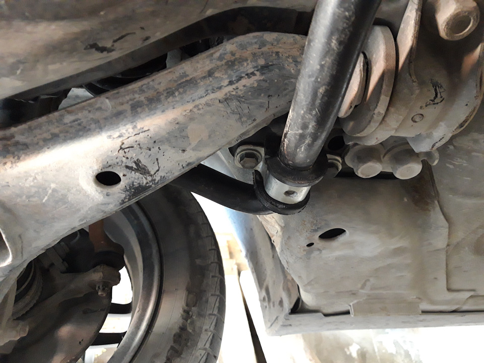 УСТАНОВКА СТАБИЛИЗАТОРА ОТ СРВ РД1 — Honda Civic (6G), 1,5 л, 2000 года ...