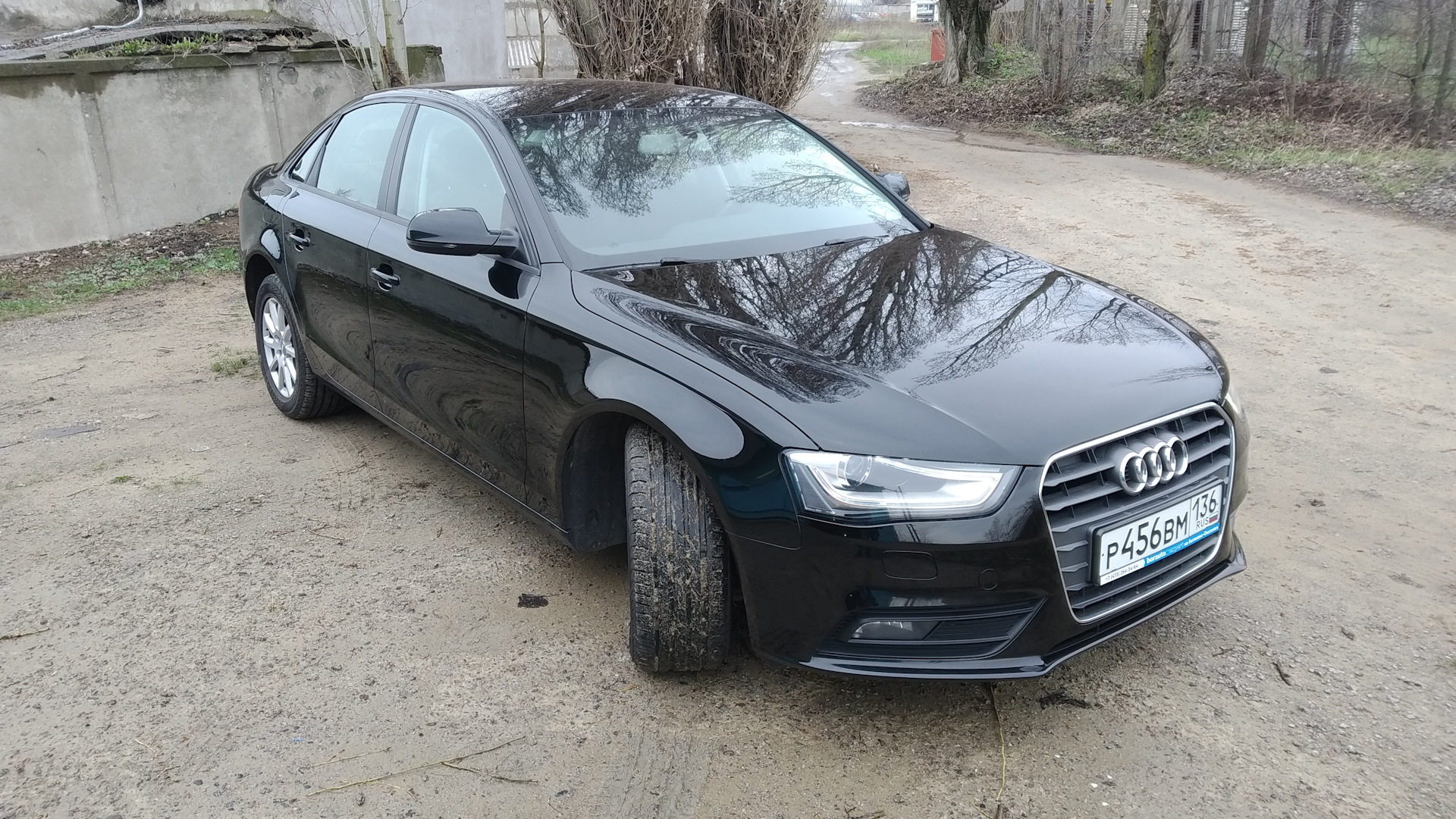 Audi A4 (B8) 1.8 бензиновый 2014 | Black pearl на DRIVE2