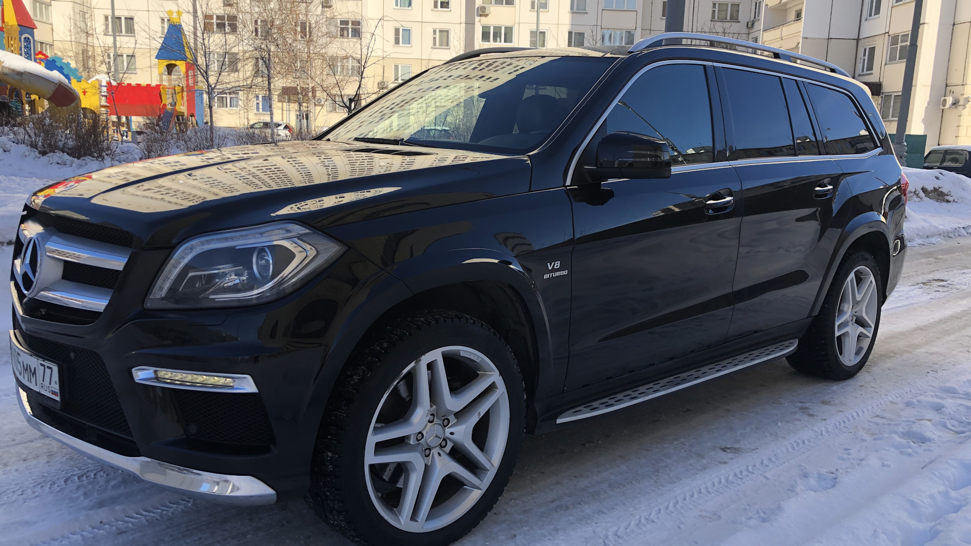 Mercedes-Benz GL-class (X166) 5.0 бензиновый 2013 | на DRIVE2