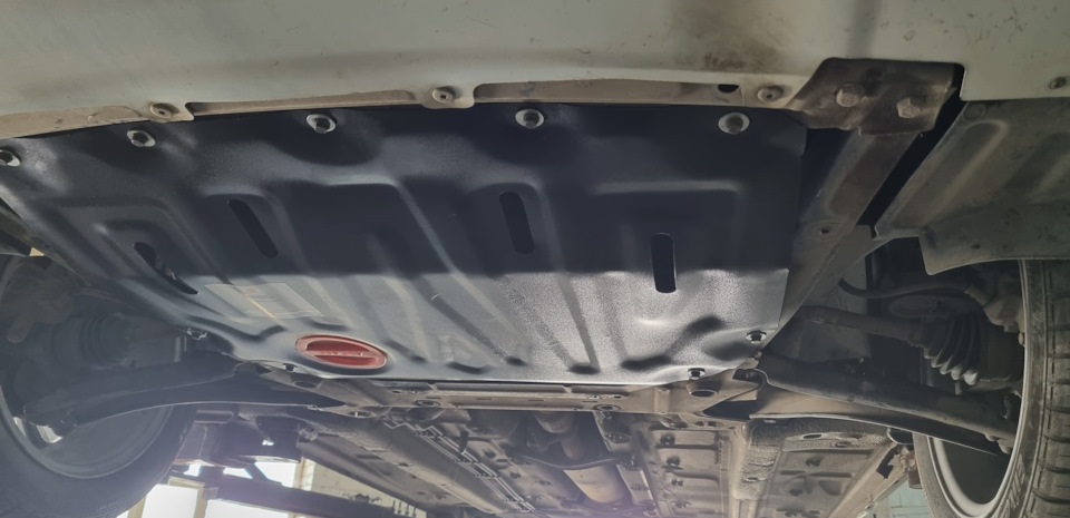 Прошивка АМТ. Установка защиты ДВС и замена задней подушки двигателя ...