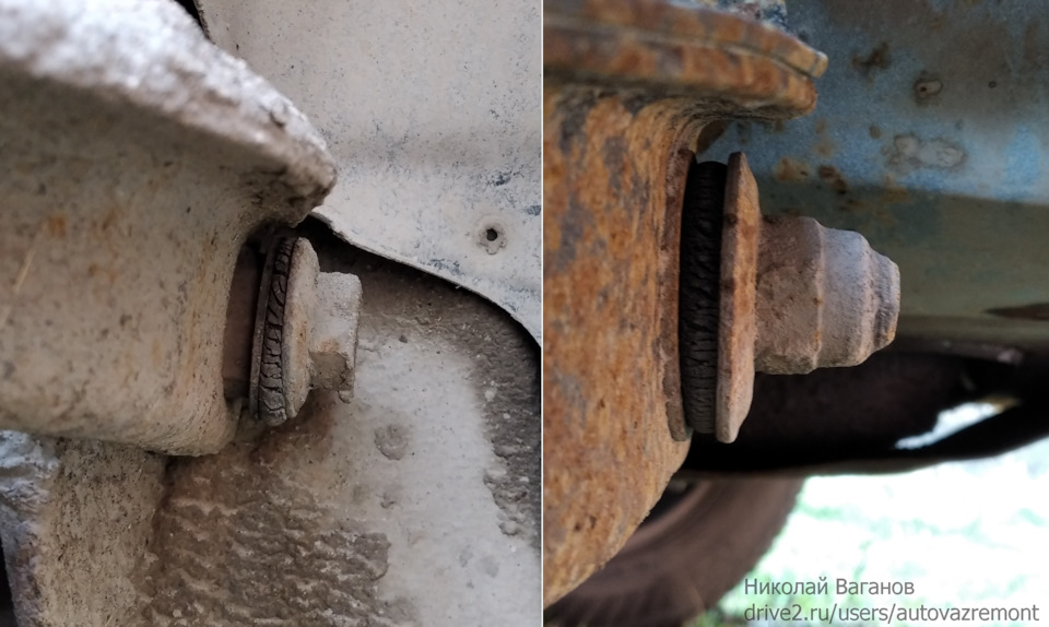 Сезонное ТО: замена колес, доработка глушителя, течь амортизатора ...