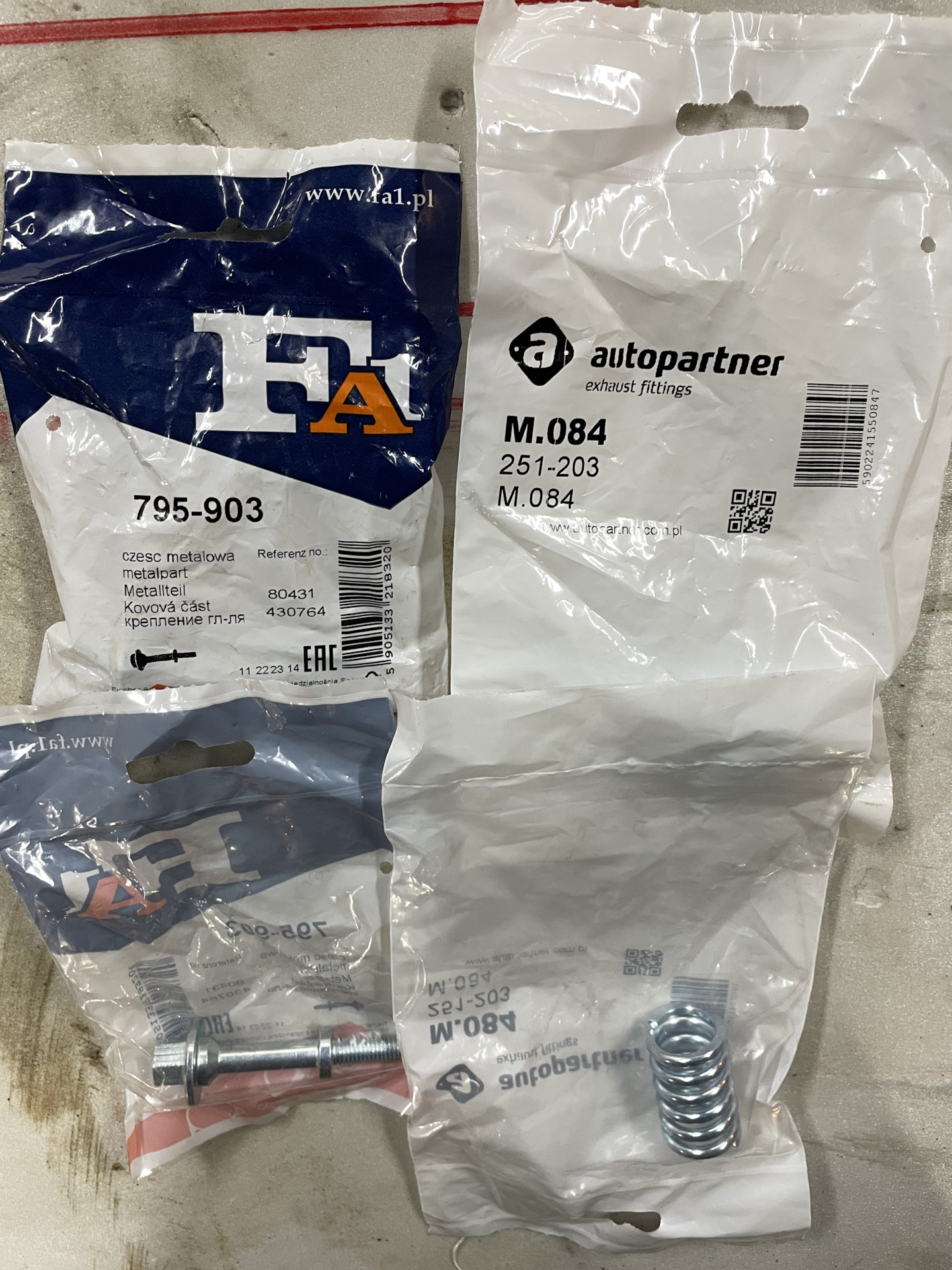 NEW прокладка + шлифовка выпускного коллектора — Acura RSX, 2 л, 2002 ...