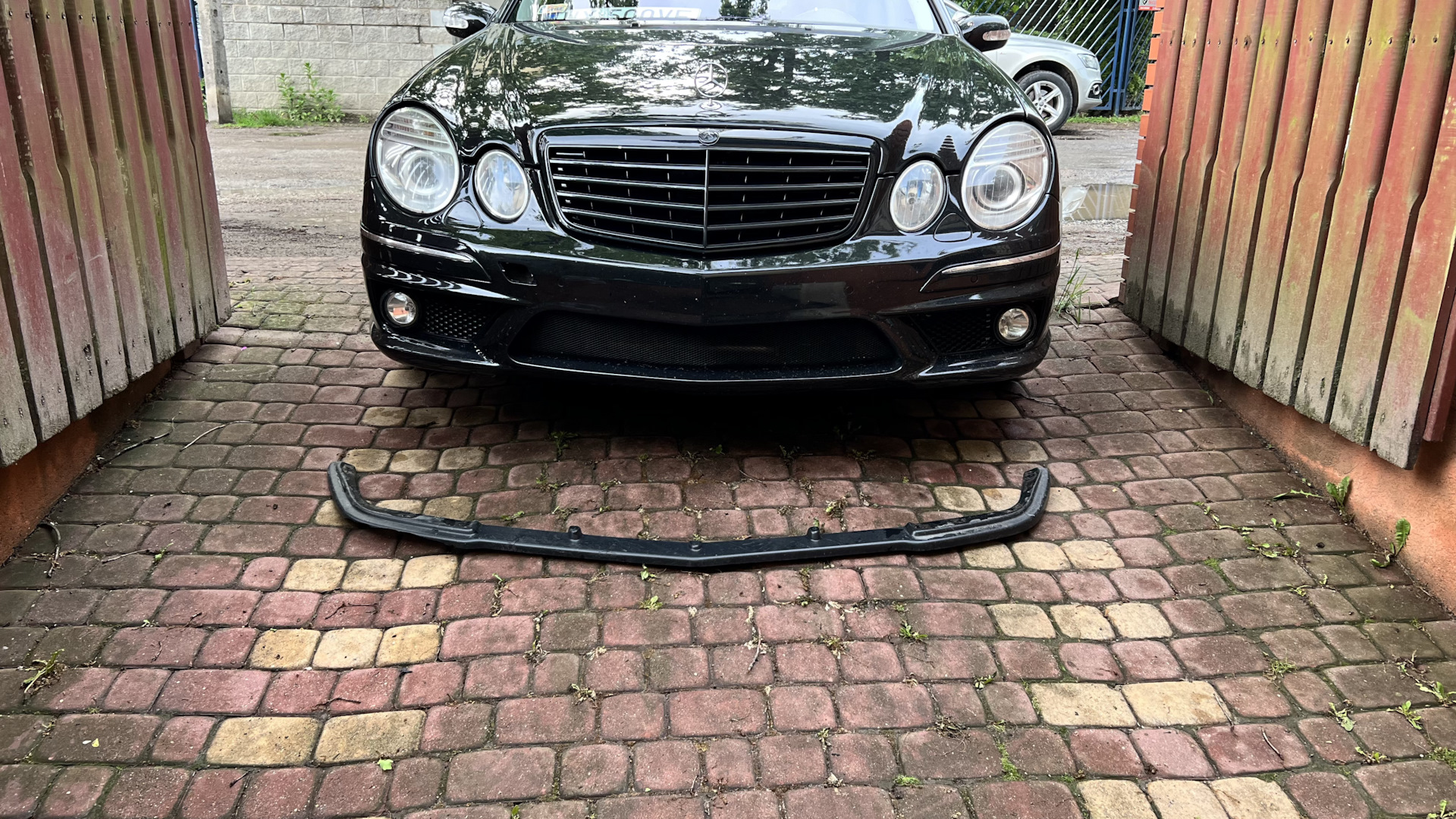 Спойлер ч.2 (Замена) — Mercedes-Benz E-class (W211), 5 л, 2004 года ...