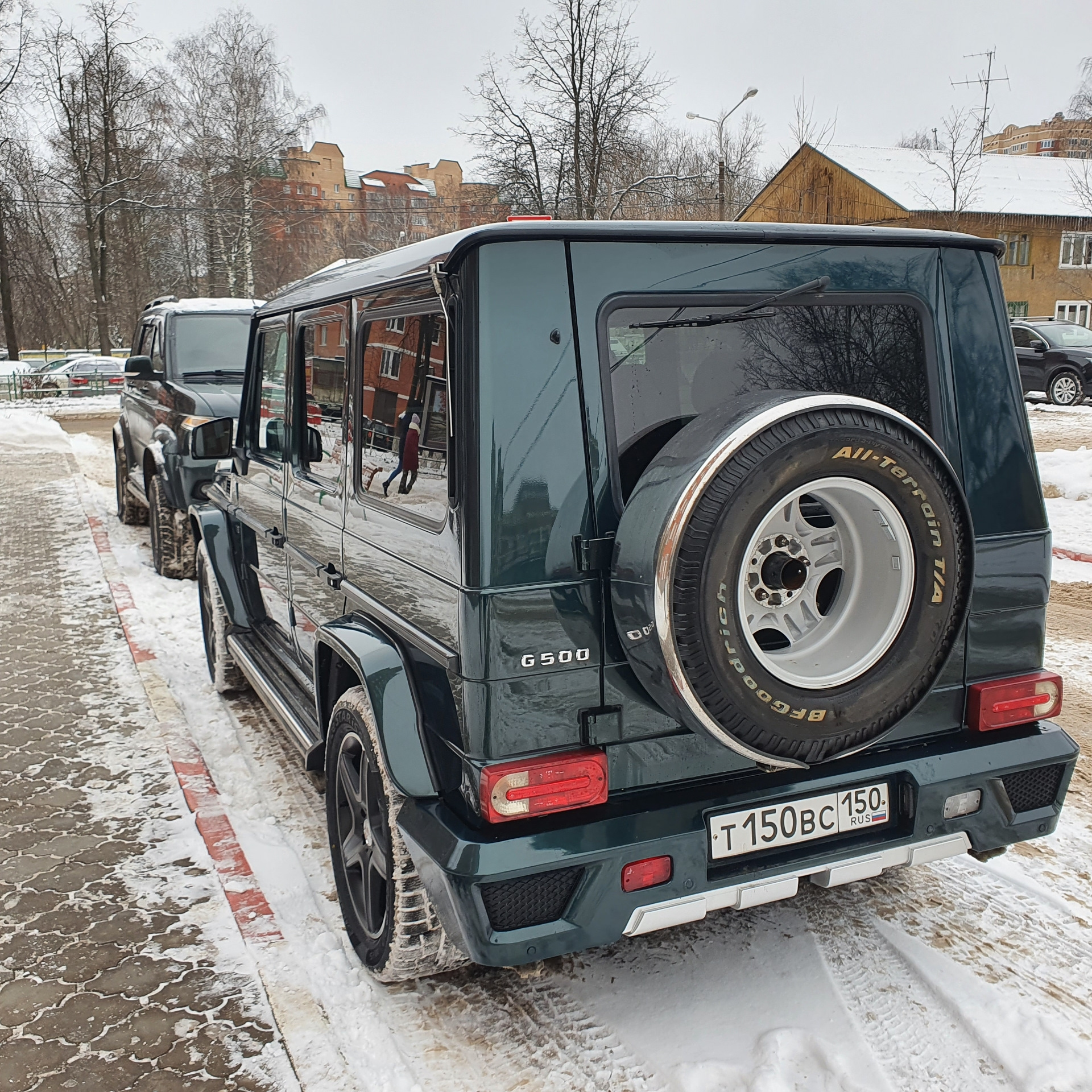 Два уазика рядом и оба мои)) — Mercedes-Benz G-Class (W463), 3,2 л, 2004  года | наблюдение | DRIVE2