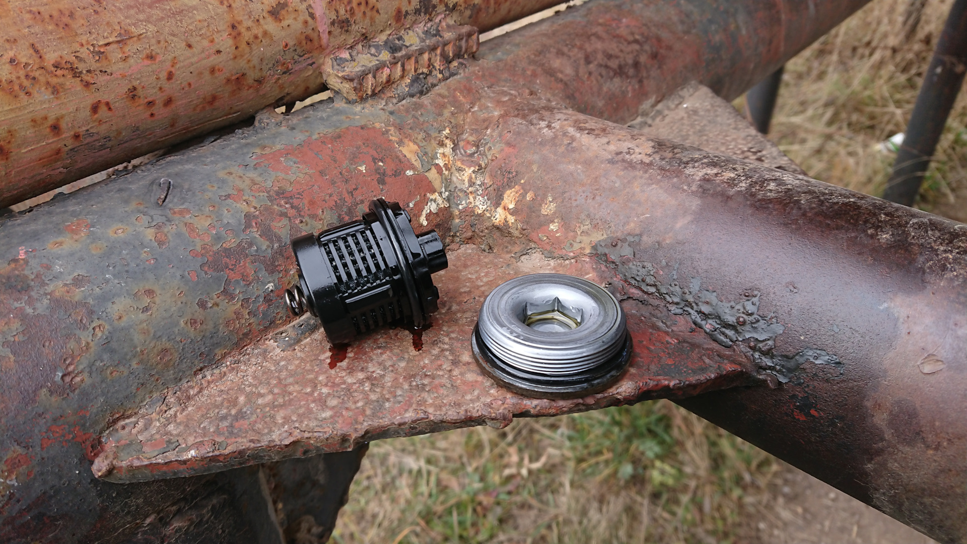 Замена масла и фильтра в муфте Халдекс — Skoda Octavia Scout A5 Mk2, 2 ...