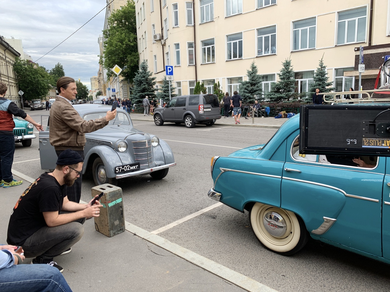 Сергей Безруков и Москвич — Москвич 407, 1,4 л, 1960 года | наблюдение |  DRIVE2