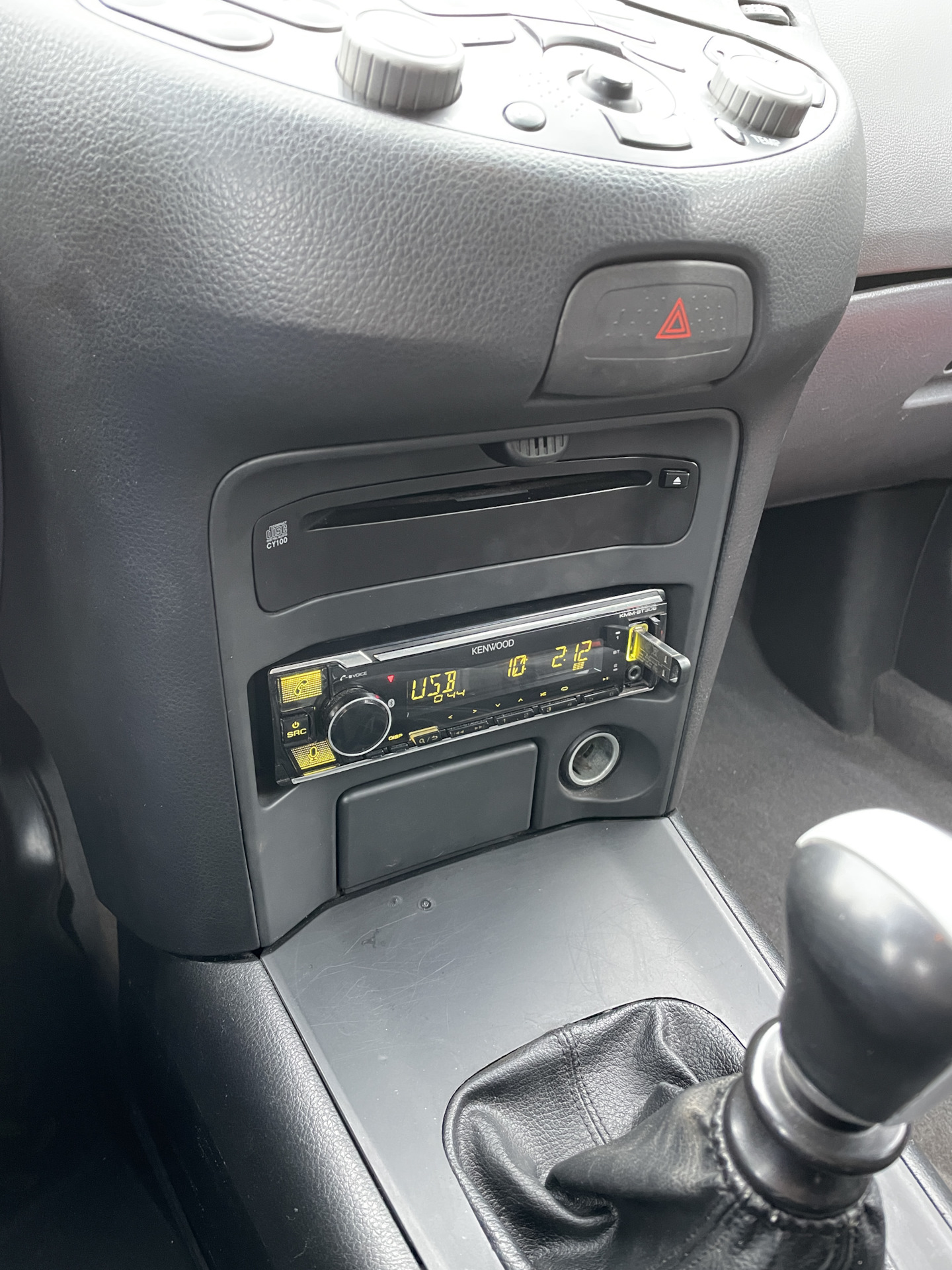 Установка нештатной магнитолы. — Nissan Primera (P12), 1,9 л, 2004 года ...