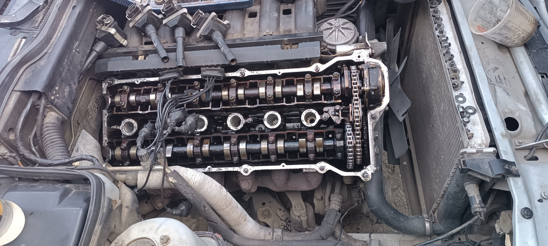 Прокладка клапанной крышки - Lada 2115, 1,5 л, 2005 года запчасти DRIVE2