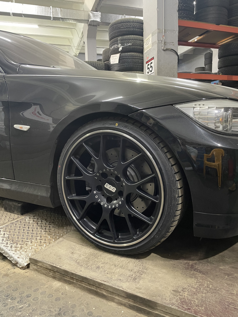 107 первая примерка BBS CH-R — BMW 3 series (E90), 3 л, 2008 года |  колёсные диски | DRIVE2