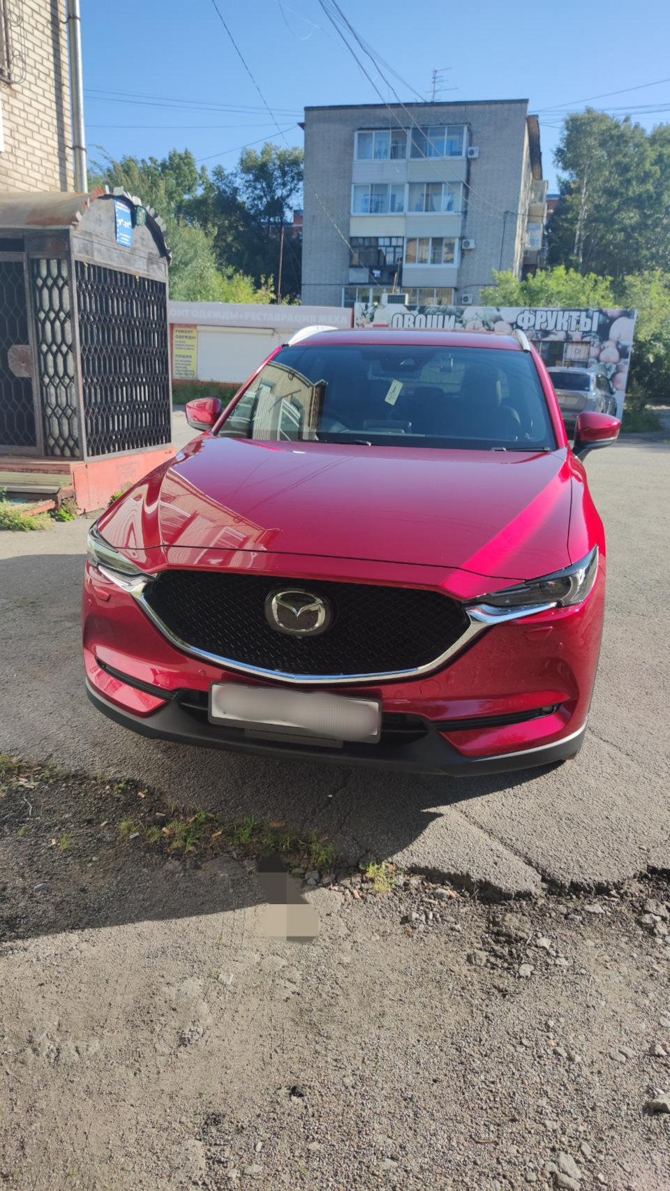 Проектор в авто — Mazda CX-5 (2G), 2,2 л, 2019 года | стайлинг | DRIVE2