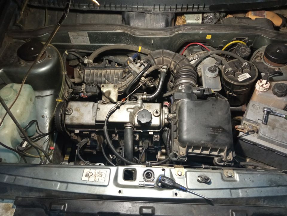 Замена датчика детонации и клапана продувки адсорбера. Борьба в ...