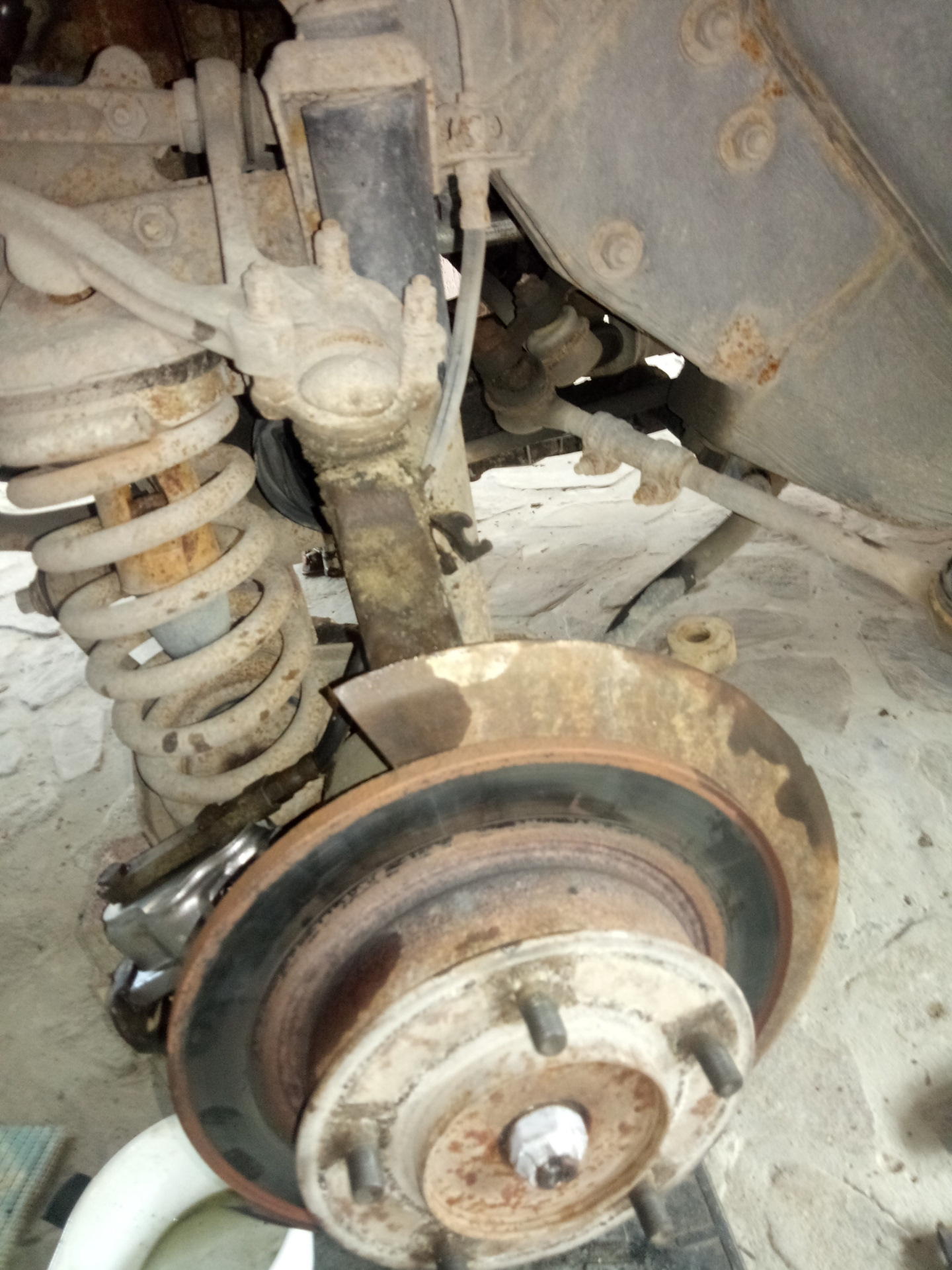 Посинели диски. — Chevrolet Niva, 1,7 л, 2004 года | своими руками | DRIVE2